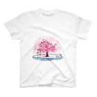 one minute shopの北極の桜 Regular Fit T-Shirt