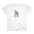 エノキノコウボウのヒーローペンギンさん スタンダードTシャツ