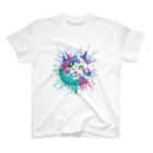 YSのNEKO スタンダードTシャツ