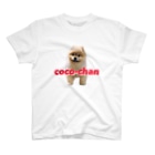 ポメラニアンのココちゃんのポメラニアンのココちゃん Regular Fit T-Shirt