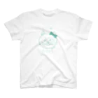 サグラダ・ピュン子のねこ from hell (green) スタンダードTシャツ