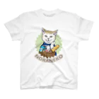 noraneko_storeのお買い物猫 Regular Fit T-Shirt