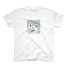 あまの川.jpののぞいている犬 Regular Fit T-Shirt