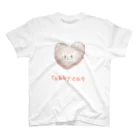 mydaringistabbycat  ダーリンはとらねこ　のTabby cat chocolate cake for my darling スタンダードTシャツ