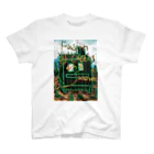 AkironBoy's_Shopのサボテンとサウナの融合 (Fusion of cactns and Sauna) スタンダードTシャツ