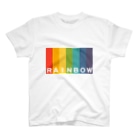 ツーシームのレインボー（和風・文字入り） Regular Fit T-Shirt