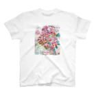 misa_manzanaの母の水彩画 Regular Fit T-Shirt