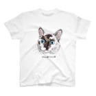 みきぞーん｜保護猫 ミッキー画伯と肉球とおともだちのmomo Regular Fit T-Shirt