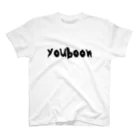 ようぶんFACTORYのyouboon黒文字ロゴ スタンダードTシャツ