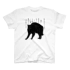 小鳥と映画館のやんのかステップの仕方 猫図書館より抜粋 Regular Fit T-Shirt