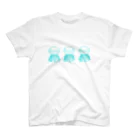 ANOMALのクラゲ ルテウムジェリー（水色・３連） Regular Fit T-Shirt