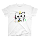 UNiのウクライナオカリナねこ スタンダードTシャツ