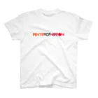 Penya VCF Nipponのネームロゴ（薄色アイテム用） スタンダードTシャツ