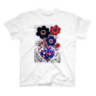 大沢愛 |Mana Osawa アートグッズのAnemone Specialite TRUMP BLACK スタンダードTシャツ