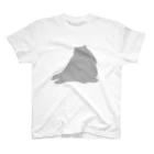 つかさのおデブ灰色猫の日向ぼっこ Regular Fit T-Shirt