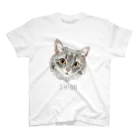 みきぞーん｜保護猫 ミッキー画伯と肉球とおともだちのshion Regular Fit T-Shirt