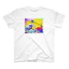 スズキ、テラダさんの北斎-Remix スタンダードTシャツ