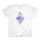 Web3 Shopのeth glyph colored Regular Fit T-Shirt
