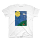 Leola_manamaiのThanks moon スタンダードTシャツ