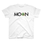 TROPiCALViBESのMOON THC blackfont スタンダードTシャツ