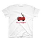 Hey! Kids KidsのFire engine Liam’s English World  Regular Fit T-Shirt