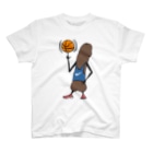 NOBODY754のEddie Funky Dick - Basketball Regular Fit T-Shirt