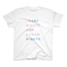 MONETのTRANS RIGHTS ARE HUMAN RIGHTS スタンダードTシャツ