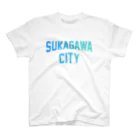 JIMOTOE Wear Local Japanの須賀川市 SUKAGAWA CITY Regular Fit T-Shirt