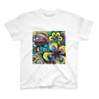 イシヤマナツ【natip】の花束 Regular Fit T-Shirt