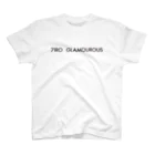 7IRO GLAMOUROUSの※ノエルなし黒文字 7IRO GLAMOUROUSシンプルロゴ  Regular Fit T-Shirt