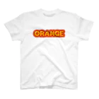 きくのらくがきのORANGE　ロゴ Regular Fit T-Shirt