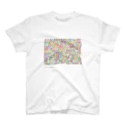 嬉々!! CREATIVEのyoshimi moriyama / いろんな色のお花 Regular Fit T-Shirt