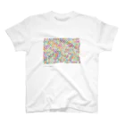 嬉々!! CREATIVEのyoshimi moriyama / いろんな色のお花 スタンダードTシャツ