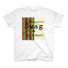 Swagのswagロゴ Tシャツ (Rio & Saori限定モデル) スタンダードTシャツ