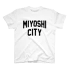 JIMOTOE Wear Local Japanのみよし市 MIYOSHI CITY スタンダードTシャツ