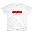 go campingのGo Camping（red） スタンダードTシャツ