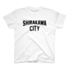 JIMOTOE Wear Local Japanの白河市 SHIRAKAWA CITY スタンダードTシャツ