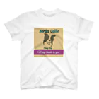 ボダコのレオのボダコのレオ　シルエット　ラベル風 Regular Fit T-Shirt