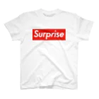 生きるそうめんのSurpriseボックスロゴ Regular Fit T-Shirt