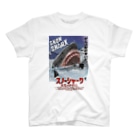 COMMA＋の『スノーシャーク 悪魔のフカヒレ』日本語版ジャケ Regular Fit T-Shirt