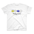 LOCO.AYAのこれ、スクラッチしない？ビリヤードデザイン。 Regular Fit T-Shirt