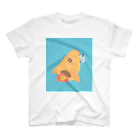 nagisa-ya(なぎさや) ペンギン雑貨のチョココロネロケット スタンダードTシャツ