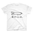 ありげーたーがーと仲間たち。のありげーたーがーのTシャツ(黒プリント) Regular Fit T-Shirt