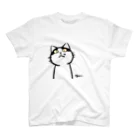 サカドの牛柄猫 スタンダードTシャツ