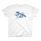 ふかもの青い三角 Regular Fit T-Shirt