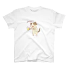 やまちの三毛猫ミケやん スタンダードTシャツ