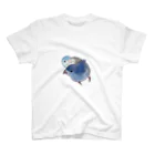 とりと一緒のうちのサザナミインコ Regular Fit T-Shirt