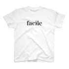 FACILEのFACILE T スタンダードTシャツ