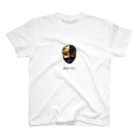 kao-iroのkao-iroフェイス（ブラック、ゴールド、幾何学） Regular Fit T-Shirt