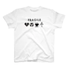 ﾏｲﾆﾁﾊﾚﾉﾋ。のFRAGILE スタンダードTシャツ